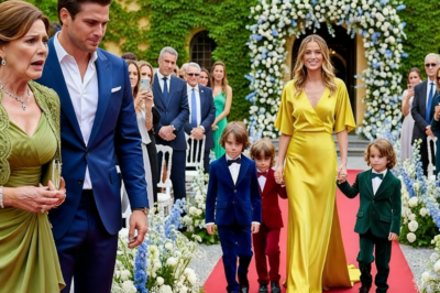 His family invited his ex-wife to humiliate her—she came with triplets and ruined the wedding