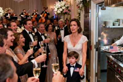 My sister is a single mother, unwanted by anyone. At my sister’s wedding, mocked me in her speech. The room laughed. My mom added: “She’s a used product!” Dad covered his mouth to stifle a chuckle. Then the groom stood up and grabbed the mic. The room froze.