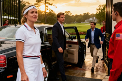 At the country club she joined, my wife said, “He’s not a member — he’s just dropping me off.” The staff member nodded… then saw my face and went white. He whispered to his manager. Suddenly five staff members surrounded me: “Sir, we didn’t know you’d be here today.”