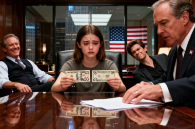 At the will reading, my billionaire grandfather left everyone millions of dollars. I only got $50. My dad smiled. My brother laughed. I said nothing, staring at the money he left me. He had quietly marked something on it. At the bank, the manager looked at me and froze.