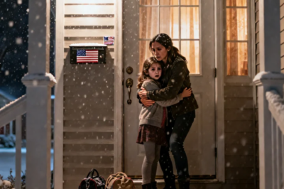 My parents said, “We are done raising your mistake. Get out and never come back,” then they kicked me and my 5-year-old out in the middle of a snowstorm. Three hours later, there was a knock at their door. They opened it and started screaming…