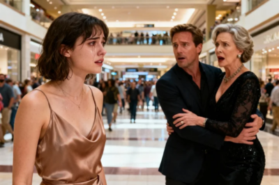 I saw my husband on his business trip at the mall with his arm around an old woman. I smiled, walked up and said, “Well, hello, sir. Your friend is lovely. She looks at least… 18 years your senior, wouldn’t you say?”