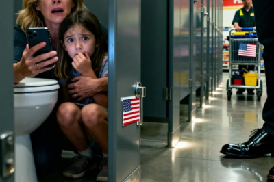 During shopping, my 8-year-old clutched my hand and said, “Mom-quickly, to the bathroom!” In the stall, she whispered, “Don’t move, look!” I bent down and FROZE in horror. I didn’t cry. I took ACTION. Three hours later, my mother-in-law went pále because…