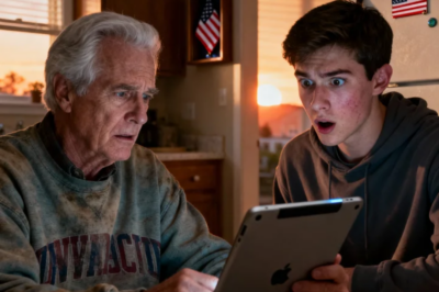 My daughter gave me a brand new tablet for my 68th birthday. I brought it to my grandson’s place. He’s a cybersecurity analyst. He looked at it for five minutes… and went pale. He whispered, “Grandpa, we need to call the police.” I didn’t believe him. But eleven days later…