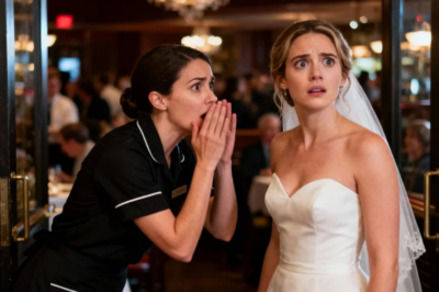 A week before the wedding, I went to the restaurant to talk about the menu and seating. At the entrance a waitress I didn’t know stopped me and whispered: “Hide behind the divider at the back. I don’t have time to explain! Please trust me.” I did it… and 5 minutes later I understood everything.