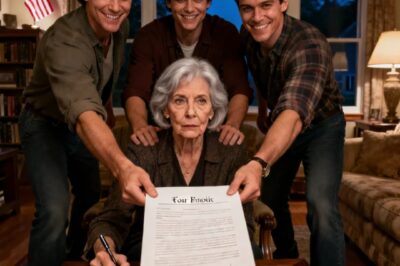 One week after burying my husband, my three children presented me with a ‘life agreement smiling as if I had no choice but to sign. They didn’t know I still owned a 630-acre ranch, held $3 million in trust, and had a plan to wipe the smug smiles off their faces.