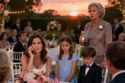 THESE KIDS ARE SUCH A BURDEN AT THIS BEAUTIFUL WEDDING,” MOM ANNOUNCED TO EVERYONE. MY CHILDREN FROZE. I SMILED AND CALLED “CANCEL EVERYTHING.” SISTER STARTED CRYING. “WHAT DO YOU MEAN CANCEL?” | SHOWED THEM THE RECEIPT. IT WAS JUST THE BEGINNING…