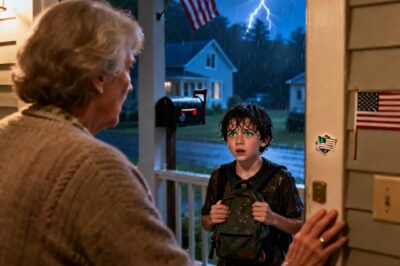 AFTER REFUSING TO SELL MY RESTAURANT TO FUND MY SON’S BUSINESS, HE VANISHED. A DECADE LATER, A TERRIFIED BOY KNOCKED ON MY DOOR AT MIDNIGHT: ‘MY MOM IS GONE AND SHE SAID IF ANYTHING HAPPENED, FIND YOU. SHE SAID YOU’RE MY GRANDMOTHER.’ I’D NEVER SEEN THIS CHILD. THEN HE SAID MY SON’S NAME…