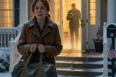 After finding his affair, my husband kicked me out in the snow and took everything – my phone, my car, even my keys. I was freezing at the bus stop when an elegant woman pulled over in a Gray Lexus. “Honey, you’ve been here for hours… I own a hotel nearby. Let me help you in ways he never could.”