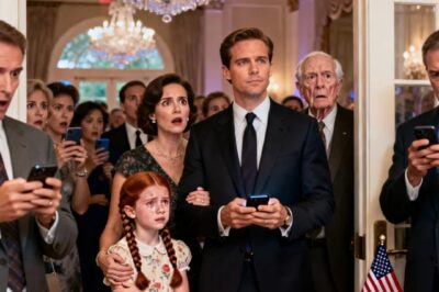 ‘Look who came in goodwill clothes!’ my dad mocked at the birthday party. My daughter looked down at her dress. Everyone laughed. I started to speak, but my husband just smiled. Pulled out his phone. Showed the family group chat who really. The laughter stopped…