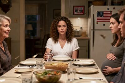 Dad raised his glass to my sister’s newborn’s celebration, then asked me: “when’s your turn?” i said: “7 months ago. You were invited. Your favorite daughter