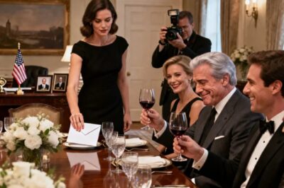 AT THE FAMILY DINNER, DAD SAID: “I’M PROUD OF ALL MY CHILDREN… EXCEPT THE LOSER SITTING AT THE TABLE. EVERYONE LAUGHED. I STOOD UP, PLACED AN ENVELOPE ENVELOPE ON THE TABLE AND SAID: “FOR YOU, DAD – HAPPY FATHER’S DAY.” THEN I WALKED OUT… HE OPENED IT… AND COULDN’T STOP SCREAMING FOR 10 MINUTES STRAIGHT.