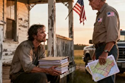 My parents slid the house deed to my brother smiling. I was handed a thin folder: grandpa’s abandoned 40 acres no one wanted. That night, my wife packed and left me. I drove out to sell the land until the surveyor’s report opened… And the truth froze us all