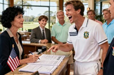 At the country club, I inquired about guest day passes. My brother laughed loudly at the front desk: “You can’t afford a membership, that’s shameful -just offer her a cheaper option.” The club president appeared: “Rear Admiral, greetings, your lifetime Platinum membership is valid. And why are you at the front desk, especially with that shameless fellow?”