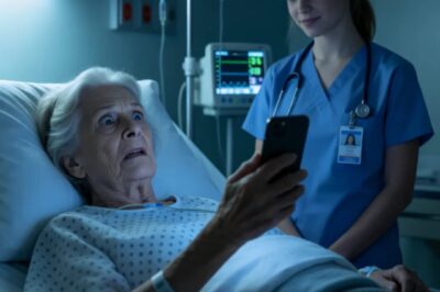 I was rushed to the hospital. The doctors called my kids, but they said, “We can’t, my wife’s having a party.” Even when told, “This could be her last chance,” they didn’t show up. A week later, they came, but my bed was empty, just a note. When they read it, their faces went pale.