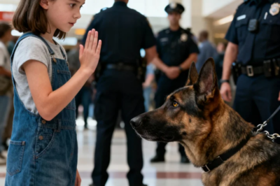 Little Girl Gave a Silent Signal to a Police Dog — And Everything Changed in an Instant