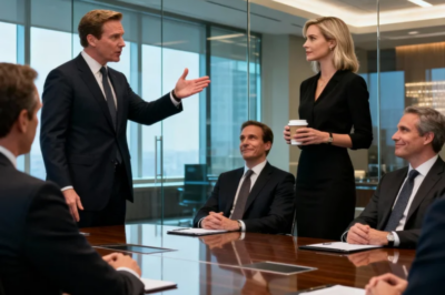 GET US COFFEE,” MY BROTHER ORDERED AT THE MERGER MEETING. THEN THE CEO OPENED THE FILE: “WAIT… YOU’RE THE OWNER OF STERLING ENTERPRISES?” I SIPPED MY COFFEE AND WATCHED THEM SWEAT.