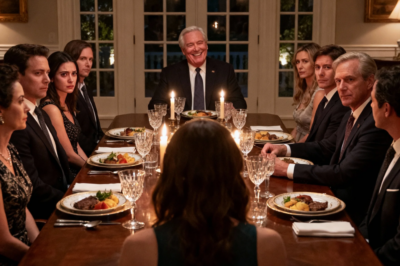 MY BLOOD TURNED TO ICE AS MY BOYFRIEND’S FATHER SNEERED “STREET GARBAGE” ACROSS THE SILENT TABLE. TWENTY GUESTS WATCHED MY HUMILIATION. I ROSE SLOWLY, WHISPERING, “ENJOY THE MEAL, SILAS. I JUST TERMINATED YOUR COMPANY’S ONLY LIFELINE.” “I OWN YOUR EMPIRE