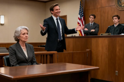 MY SON SUED FOR MY COMPANY IN COURT. HIS LAWYER-A LONGTIME FRIEND -MOCKED MY CASE AND CALLED ME SENILE. I GAVE A COLD SMILE. WHEN I SAID THOSE THREE SIMPLE WORDS, THEIR CONFIDENT GRINS TURNED INTO SHEER HORROR