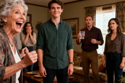 AUNT MARGARET BEAMED AT ME. “DANIEL, NETFLIX ADAPTING YOUR NOVEL-I’VE TOLD EVERYONE AT CHURCH! THE SEVEN-FIGURE DEAL!” THE ROOM WENT DEAD SILENT. MY MOTHER’S HAND FLEW TO HER MOUTH. MY FATHER’S GLASS STOPPED MIDWAY. MY SISTER SNORTED. “DANIEL WRITES LITTLE STORIES. THERE’S NO MOVIE DEAL.” I SMILED AS AUNT MARGARET PULLED UP THE HOLLYWOOD REPORTER ARTICLE…