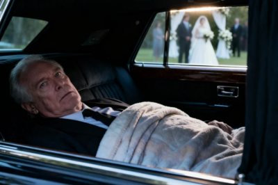 ON MY DAUGHTER’S WEDDING MORNING, OUR FAMILY DRIVER PUSHED ME INTO THE TRUNK AND THREW A BLANKET OVER ME. “WHAT THE HELL ARE YOU DOING?!” I YELLED. “SIR, PLEASE HIDE IN HERE. DON’T SAY A WORD. YOU NEED TO SEE THIS-TRUST ME,” HE SAID. MINUTES LATER, WHAT I SAW THROUGH THE CRACK LEFT ME COMPLETELY FROZEN.