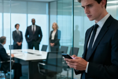 YOU HAVE 2 MINUTES TO PREPARE,” MY BOSS SAID BEFORE THE $10 MILLION CLIENT MEETING. HE WANTED ME TO FAIL. I WALKED IN WITH NOTHING BUT MY PHONE. 30 MINUTES LATER, THE CLIENT STOOD UP AND SAID…