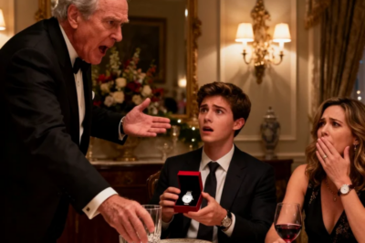 AT THE BIRTHDAY PARTY, I THANKED MY GRANDFATHER FOR THE WATCH HE GAVE ME. HE SLAMMED HIS GLASS DOWN. “BUT I ALREADY GAVE YOU AN APARTMENT, DIDN’T I?” MY BROTHER AND SISTER-IN-LAW CHOKED ON THEIR WINE. MY MOTHER COLDLY ADDED, “DON’T PLAY DUMB. UNGRATEFUL PEOPLE ONLY DESERVE CHEAP THINGS.” A LOUD BANG ECHOED AS SOMEONE SLAMMED THE TABLE.