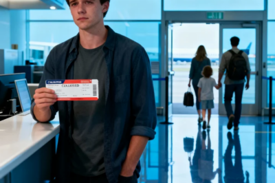 At The Airport, I Was Told My Ticket Was CANCELED. My Family Boarded Without Even Looking Back. That Night, My Sister Texted, “You Should Be Used To Being Left Out By Now.” I Just Replied, “Don’t Worry. Your New Year Will Be Unforgettable.” When They Came Back, Their Phones Lit Up With Alerts. After That, Their Lives Began To Fall Apart…