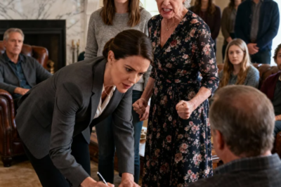 AT THE FAMILY GATHERING, MY SISTER DECLARED, “SIGN THE DEED TO THE $9.7 MILLION ESTATE OVER TO ME.” WHEN I REFUSED, MY MOTHER ANGRILY SLAPPED ME IN FRONT OF EVERYONE. SHE SAID: “YOU HAVE NO OTHER CHOICE-DO AS YOU’RE TOLD.” THE LAWYER STARED AT HER AND WHISPERED, “DO YOU KNOW WHO ACTUALLY…” IMMEDIATELY, THE ENTIRE ROOM FELL SILENT…?