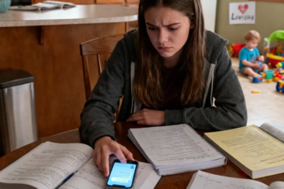 I FOUND OUT MY DAD DEMANDED I SKIP I MY OWN UNIVERSITY EXAM TO BABYSIT MY GOLDEN SISTER’S KIDS I SAID “OF COURSE” BUT I STILL SHOWED UP FOR MY EXAM WHEN THEY SAW THE PHOTOS MOM TEXTED “HOW COULD YOU” I REPLIED EASILY