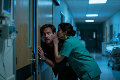 I RAN TO THE HOSPITAL TO SEE MY DAUGHTER IN INTENSIVE CARE. SUDDENLY, THE NURSE WHISPERED: “HIDE… AND TRUST ME. DON’T LET THEM SEE YOU…” I FROZE BEHIND THE DOOR OF THE NEXT ROOM, MY HEART POUNDING. A MINUTE LATER, WHAT I SAW MADE MY BLOOD RUN COLD…