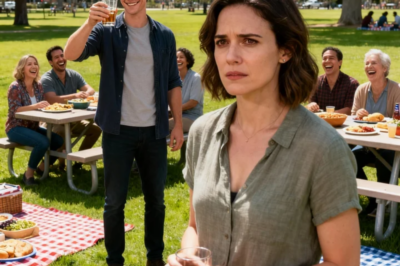 AT FAMILY PICNIC MY BROTHER CLINKED HIS GLASS AND SAID, “TO THE ONE WHO ALWAYS SHOWS UP BROKE, DESPERATE, AND STILL TRYING TO MATTER.” MY PARENTS LAUGHED. I LIFTED MY DRINK AND SAID, “TO THE DESPERATE ONE WHO JUST CLOSED THE ACCOUNT FUNDING YOUR RENT” THE SILENCE AFTER THAT TOAST WAS BEAUTIFUL AND THAT’S WHEN EVERYTHING FELL APART.