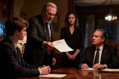 YOU’RE A USELESS CHILD!” MY FATHER SCOFFED, HANDING THE INHERITANCE PAPERS TO MY BROTHER. “HE EARNED THIS. YOU DIDN’T.” BUT AS HE SIGNED THE PAPERS, THE LAWYER INTERRUPTED HIM: “SIR… YOU MIGHT WANT TO READ THIS FIRST.