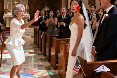 MY GROOM’S MOTHER SLAPPED ΜΕ. CALLED ME “STUPID.” AT MY OWN WEDDING. SHE DIDN’T KNOW I WAS HIS BRIDE. THEN MY GROOM FACED HER, HIS VOICE LIKE ICE: “WHAT. DID. YOU. JUST. DO?”