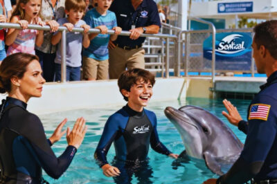 YOUR SON WON’T FIT IN AT SEAWORLD, MY SISTER TEXTED. ‘OUR KIDS PLANNED THIS FOR MONTHS YOURS JUST DOESN’T BELONG. MY SON DELIVERS NEWSPAPERS AT DAWN. SAVES EVERY CENT. I REPLIED: ‘I GET IT. THEN I BOOKED US THE ULTIMATE VIP EXPERIENCE – $25,000 WHEN THEY SAW…