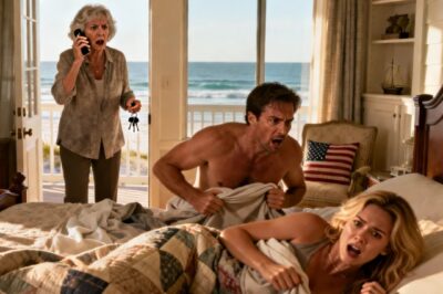 I ARRIVED AT MY BEACH HOUSE WITH RENTAL AGENTS AND DISCOVERED MY SON-IN-LAW VACATIONING WITH HIS MISTRESS, SUPPOSEDLY ON A WORK TRIP.’ HE SNEERED: TELL MY WIFE IF YOU WANT. SHE’S TOO SCARED TO LEAVE ME. I NODDED SLOWLY AND MADE ONE CALL NOT TO MY DAUGHTER, BUT TO SOMEONE WHO WOULD DESTROY HIM.
