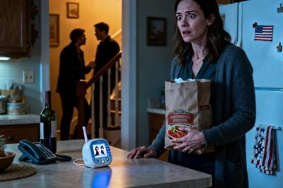 ON OUR 10TH ANNIVERSARY, I CAME HOME EARLY TO SURPRISE MY HUSBAND WITH HIS FAVORITE DINNER. BUT THE BABY MONITOR WAS ON, AND I HEARD MY SISTER’S VOICE UPSTAIRS WITH HIM. WHAT THEY SAID NEXT MADE MY BLOOD RUN COLD…