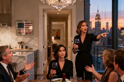 “THIS IS FAMILY PROPERTY, NOT JUST YOURS,” ASHLEY DECLARED TO EVERYONE. THEY DISCUSSED DIVIDING UP THE ROOMS FOR RELATIVES. I POURED MORE WINE WITHOUT SAYING A WORD. SECURITY CHIEF MORRISON ENTERED: “MS. CHEN, SHOULD I REMOVE THESE UNAUTHORIZED GUESTS…” BUT…