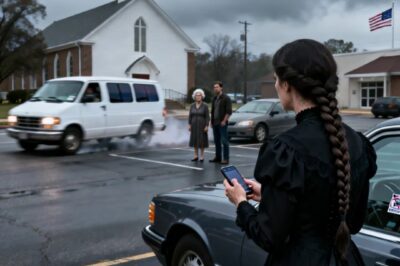 At my husband’s funeral, I saw him… In the crowd. He smiled and put his finger to his lips. Then I got a text message: “run. They’re watching us.”