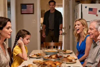 At family dinner, my sister mocked my daughter’s hearing aid. My dad said, “it’s just a joke – lighten up.” I stayed quiet. But my husband stood up. Without a word, he showed them the door. When they discovered next morning…