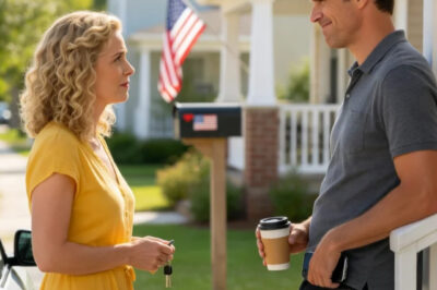 My husband. He glanced at the new car and smirked, “my ex drove a better brand at twenty-three.” I handed the keys back. “Impressive.” that afternoon, I quietly let go of something he never thought I would. I placed a single envelope on the piano. When he finally opened it.