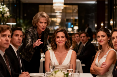 AT 35, STILL NO PROSPECTS?” MOM ANNOUNCED AT MY SISTER’S WEDDING REHEARSAL DINNER. “YOU’LL NEVER GET MARRIED.” THE WHOLE TABLE WENT SILENT. MY SISTER SMIRKED: “AT LEAST I FOUND SOMEONE.” I SMILED AND LOOKED AT THE DOOR. DR. JAMES HARTFORD-CHIEF OF CARDIOLOGY AT JOHNS HOPKINS-WALKED IN. HE KNELT BESIDE ME WITH A 5-CARAT DIAMOND: “SORRY I’M LATE, DARLING. THE SURGERY RAN LONG.” MY MOTHER’S FACE TURNED WHITE WHEN HE SAID…