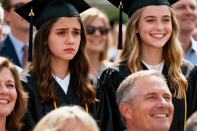 MY SISTER AND I GRADUATED FROM COLLEGE TOGETHER, BUT MY PARENTS ONLY PAID FOR 4 YEARS LATER, THEY CAME TO OUR GRADUATION, WHAT THEY SAW MADE MOM GRABBED DAD’S ARM AND WHISPERED: MY SISTER’S TUITION. YOU DON’T.” THEY SAID. “SHE HAS POTENTIAL. “HAROLD… WHAT DID WE DO?” WHITFIELD SCHOLAR