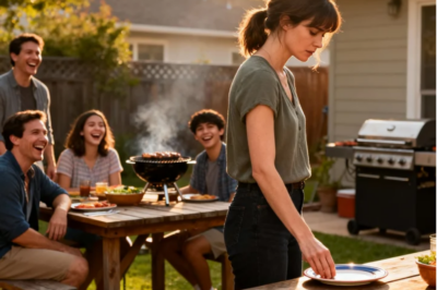 AT THE FAMILY BBQ, MY BROTHER’S SON SAID, “CHARITY CASES EAT LAST,” AND THEY GIGGLED. I PUT MY PLATE DOWN AND WALKED OUT.DAD TEXTED: “THE BUSINESS NEEDS YOUR INVESTMENT.”I REPLIED, “NEVER AGAIN.”ONE NOTICE WENT OUT – ANDTHEIR LAUGHTER, TURNED TO TEARS…