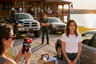 “FAMILY ONLY FROM NOW ON, AND YOU DON’T QUALIFY,” UNCLE ROBERT DECLARED LOUDLY. COUSINS BLOCKED THE DRIVEWAY WITH THEIR CARS. I DIALED A NUMBER CALMLY. TWO PATROL CARS ARRIVED: “MA’AM, DO YOU WANT THESE TRESPASSERS REMOVED FROM YOUR PROPERTY?” BUT…