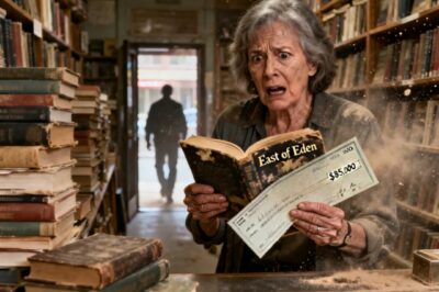 MY BOOKSTORE WAS FAILING. I HIRED A HOMELESS MAN. I PAID HIM $10 A DAY FOR 4 YEARS. HE SLEPT IN MY STORAGE ROOM. I LET HIM STAY WHEN EVERYONE SAID I WAS CRAZY. I WAS ABOUT TO LOSE MY HOUSE. HE GAVE ME A CHECK. “FORMER CEO. NET WORTH: $240 MILLION.”