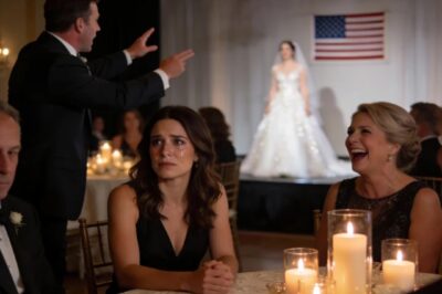 MY HUSBAND HUMILIATED AT MY SISTER’S WEDDING. HE SAID, “WHY CAN’T YOU BE AS BEAUTIFUL AS SHE IS?” MY PARENTS LAUGHED AT SAID, “AT LEAST SHE MAKES GOOD MONEY. OTHERWISE, SHE WOULD BE USELESS TO EVERYONE.” I QUIETLY EXCUSED MYSELF TO THE WASHROOM. WHEN I CAME BACK…