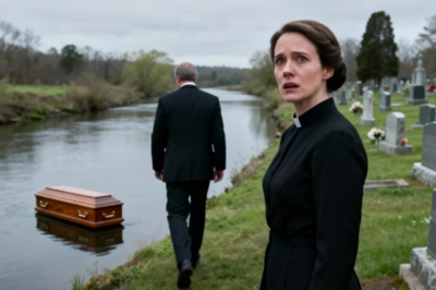 AFTER MY SISTER’S FUNERAL, MY DAD THREW A WOODEN BOX INTO THE RIVER AND WALKED AWAY. WHEN I RAN CLOSER, I HEARD A FAINT SOUND FROM INSIDE. “PLEASE… BE EMPTY,” I WHISPERED, DRAGGING IT OUT. I PRIED IT OPEN – AND WHAT WAS INSIDE LEFT ME SPEECHLESS