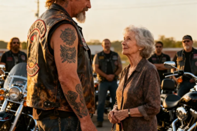 An old woman Says To The Hells Angels: “Hello Sir, My daughter Has a Tattoo Just Like Yours” — what?