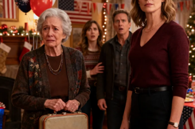 MY DAUGHTER-IN-LAW ANNOUNCED ON NEW YEAR’S EVE: “WE’RE GOING TO PUT YOU IN A NURSING HOME. YOU’RE TOO OLD TO BE USEFUL”. HEARTBROKEN, I PACKED MY BAGS AND DECIDED TO RUN AWAY. AT THE BUS STATION, I COULDN’T STOP CRYING. A YOUNG WOMAN ASKED IF I WAS OKAY, SO I TOLD HER EVERYTHING. SHE MADE A PHONE CALL AND SAID, “DAD, I FOUND HER. YES, I’M SURE”.